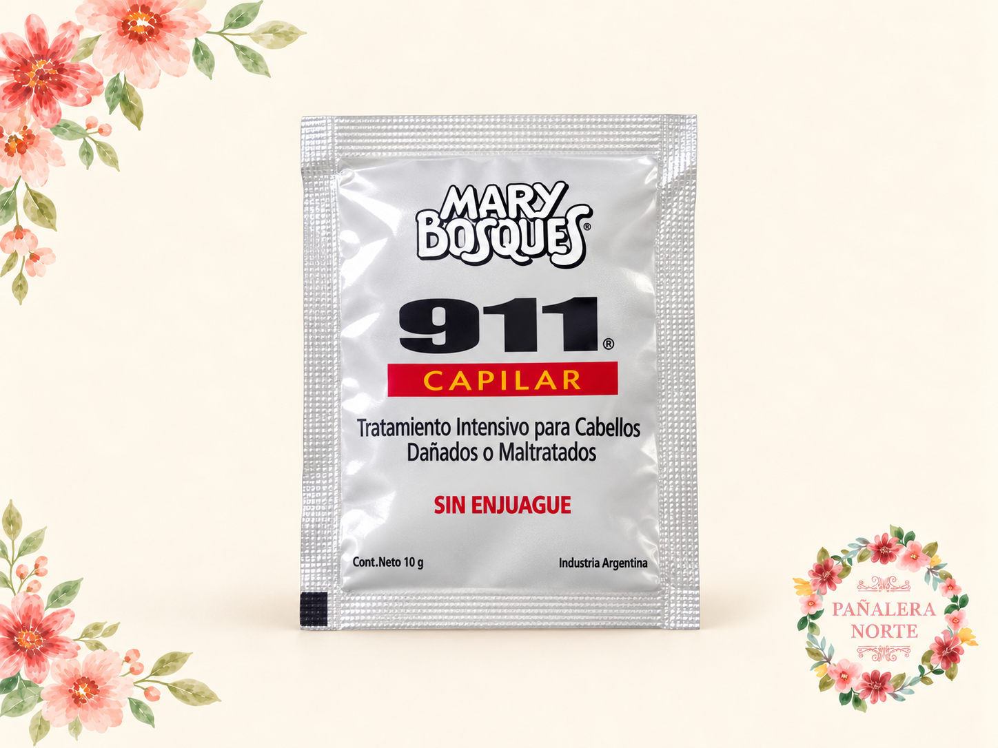 Sachet 911 Capilar Sin Enjuague