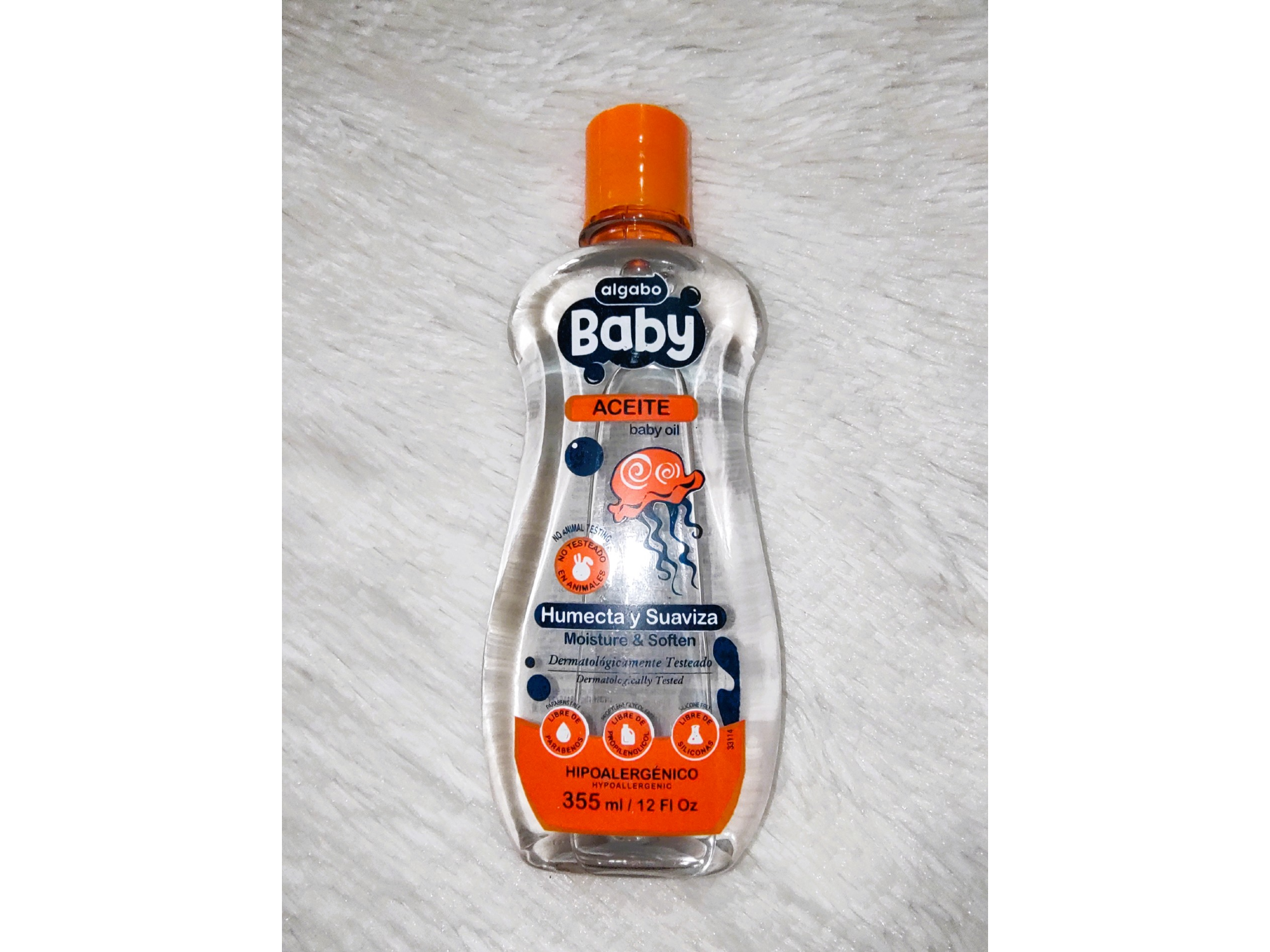 Aceite de bebé x355ml - Humecta y Suaviza