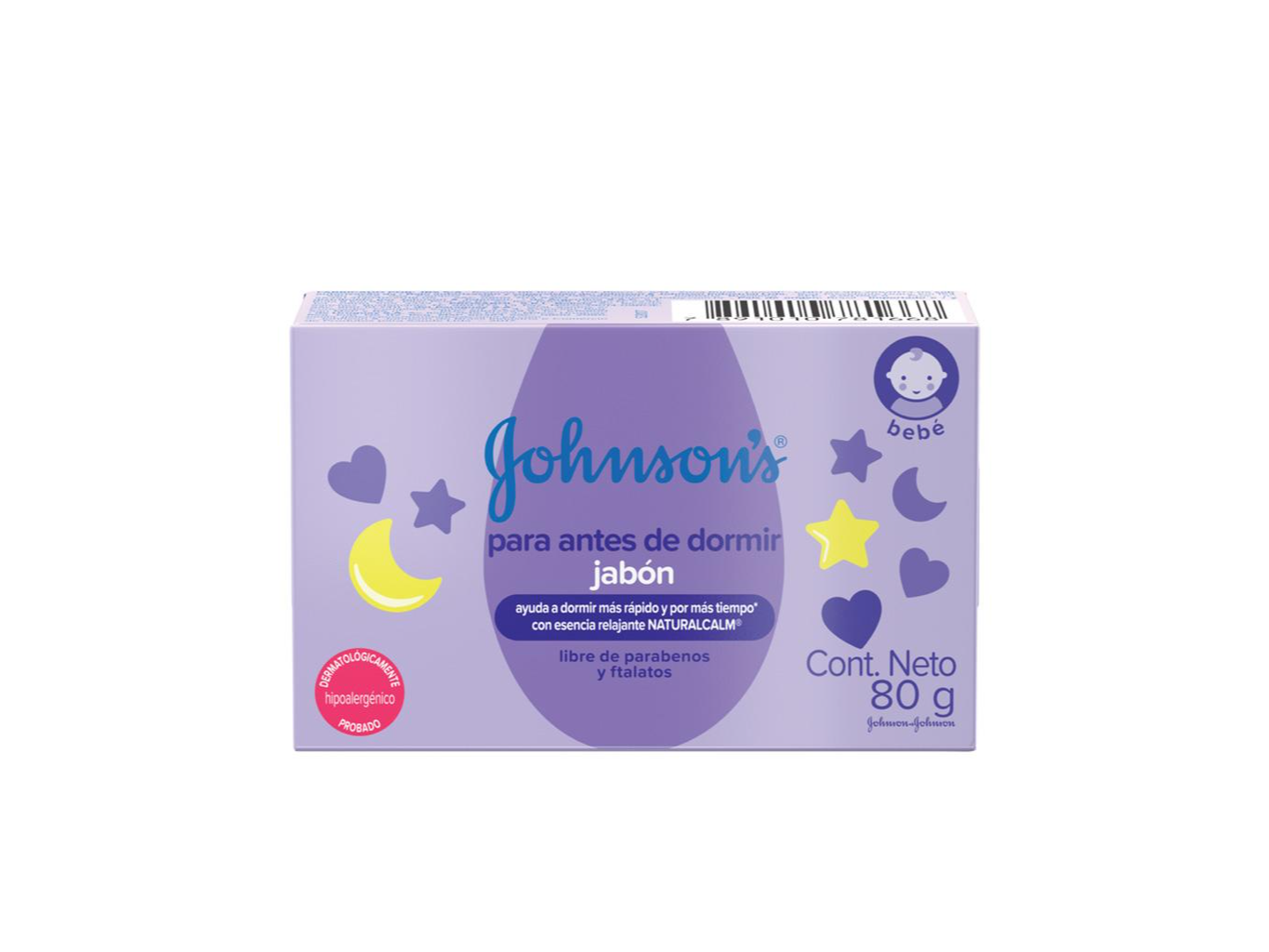 Jabón Antes de Dormir Johnsons's x80grs