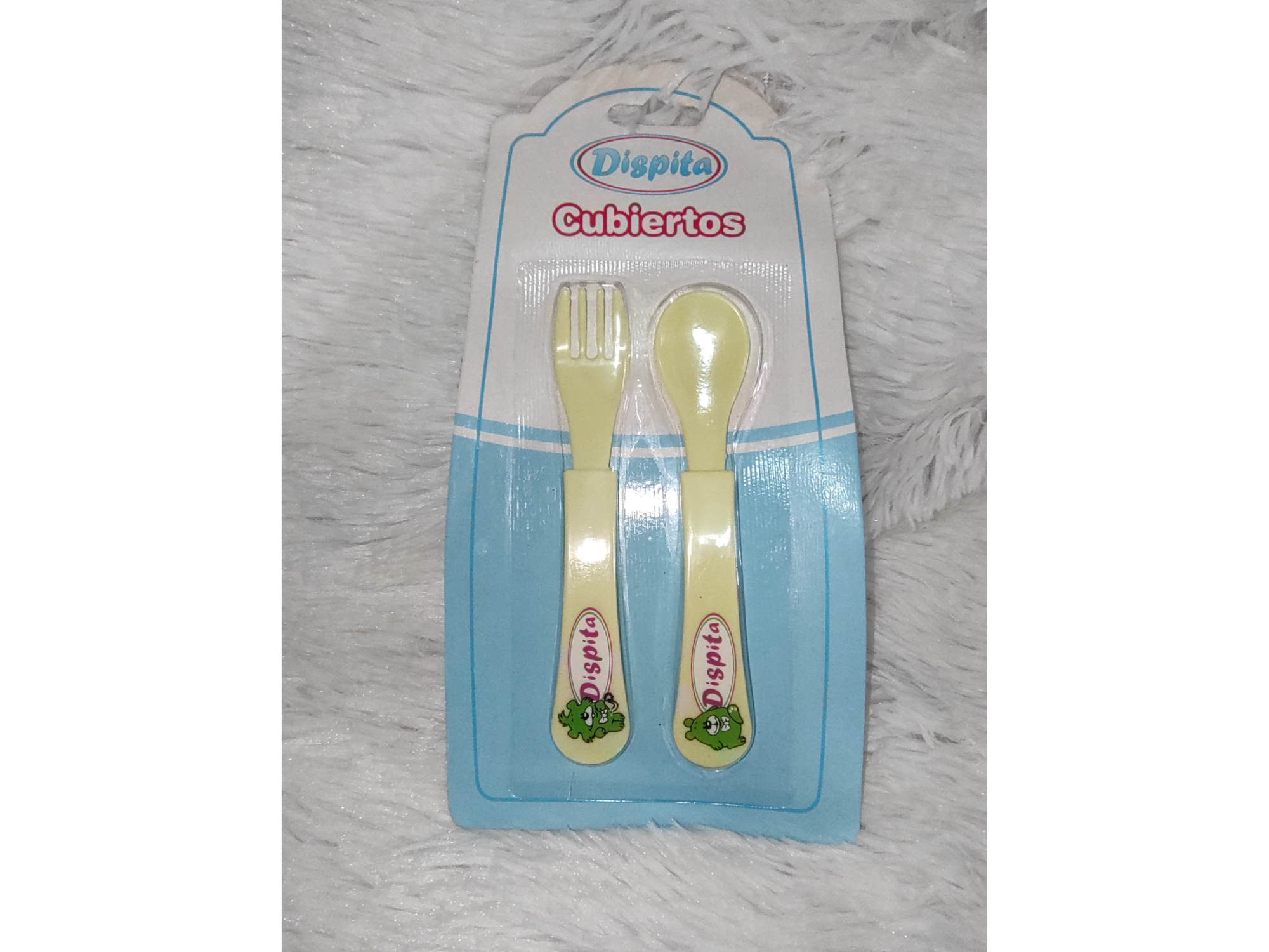 Cuchara y Tenedor de Plástico