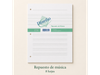 Repuesto de música Diseño