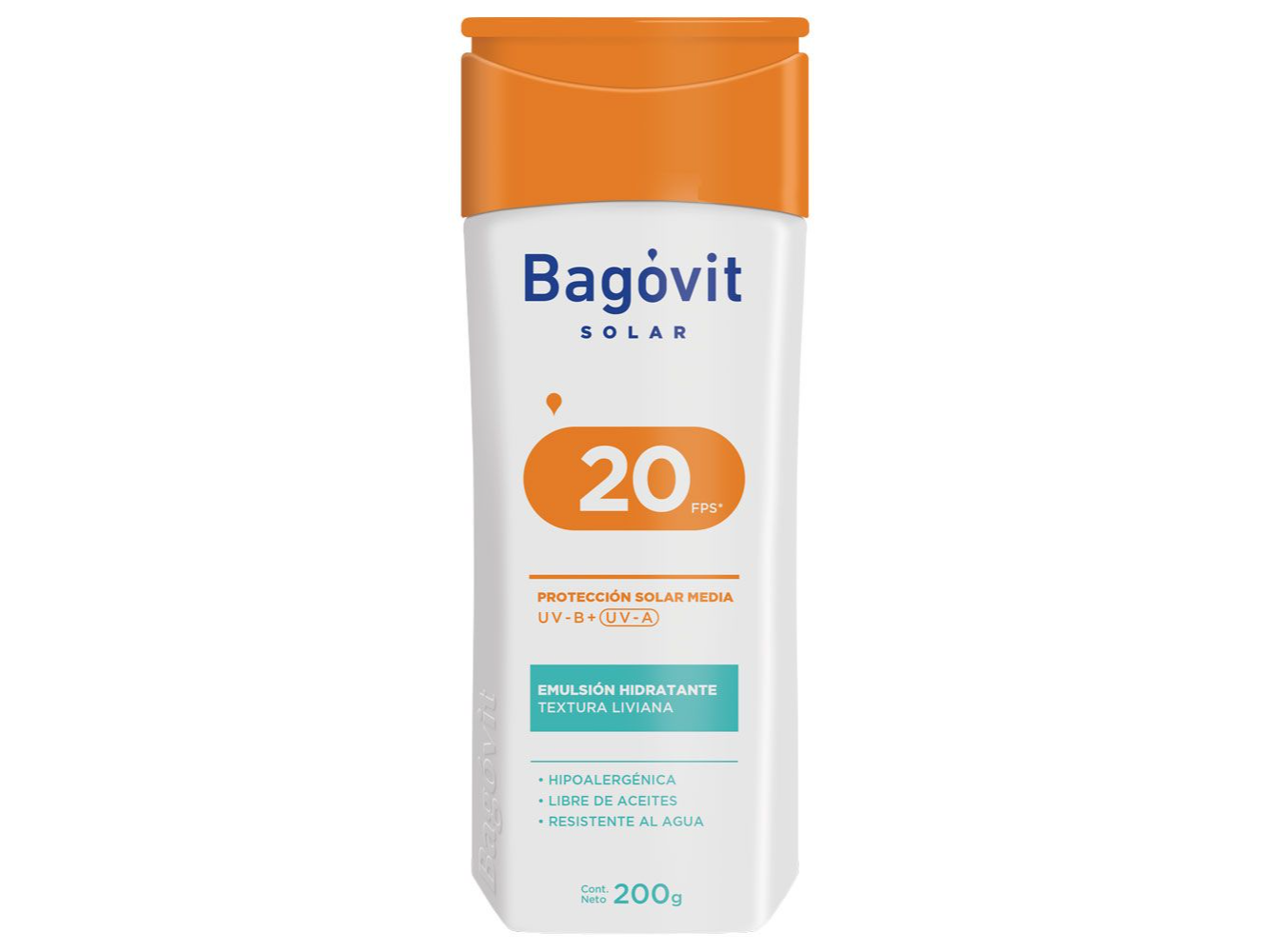 Protector Solar Bagovit Solar 20fps