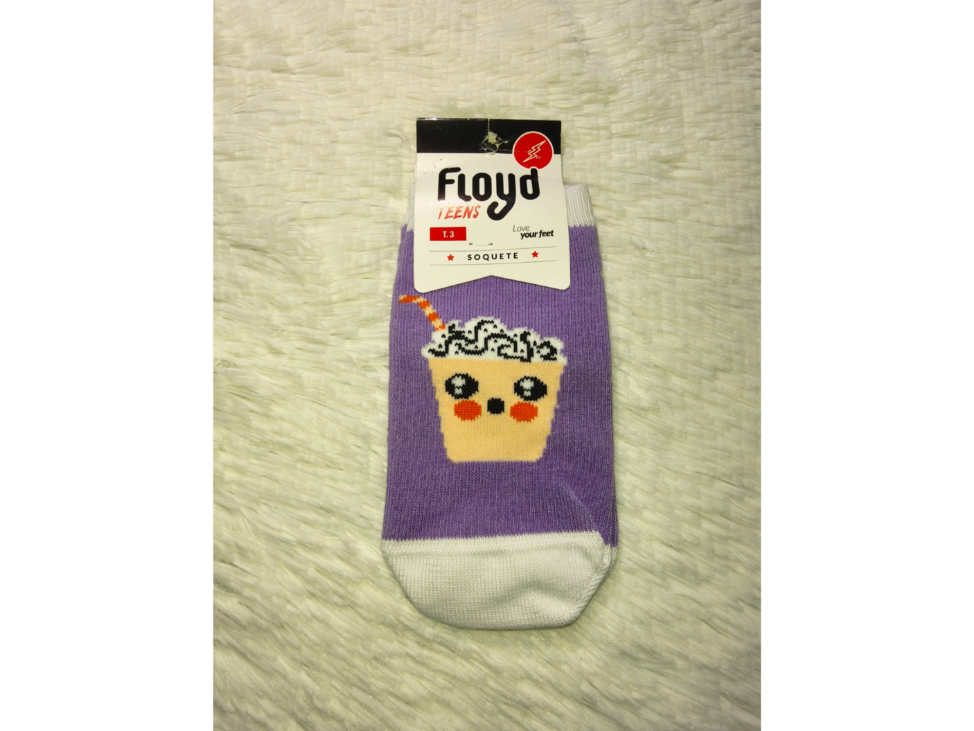Soquete Floyd Teens Talle 3 (32 al 35)