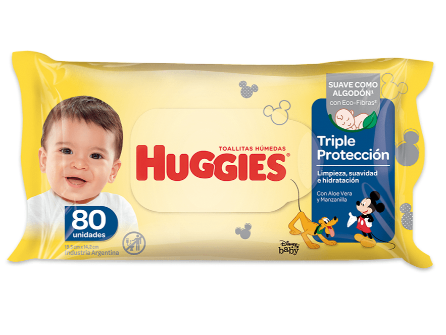 Triple Protección x80 toallitas