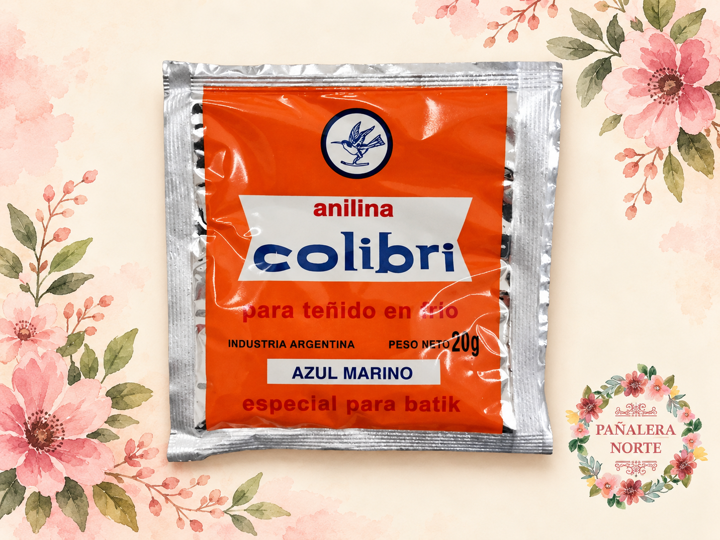 Anilina Colibri Azul Marino