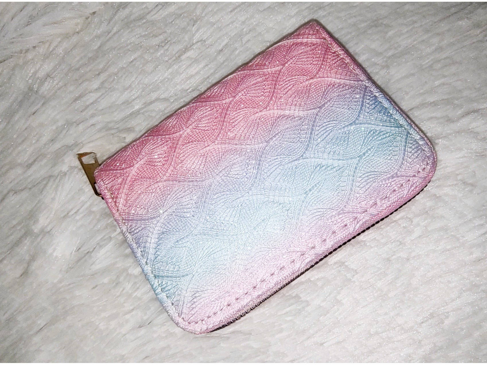 Billetera Chica Sirena Tornasolada