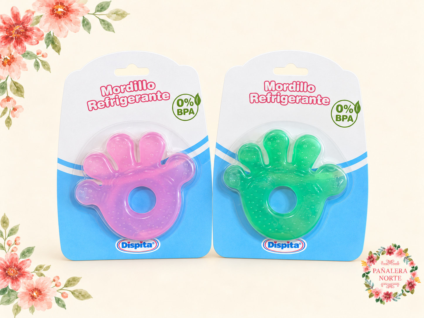 Mordillo Refrigerante Manitos