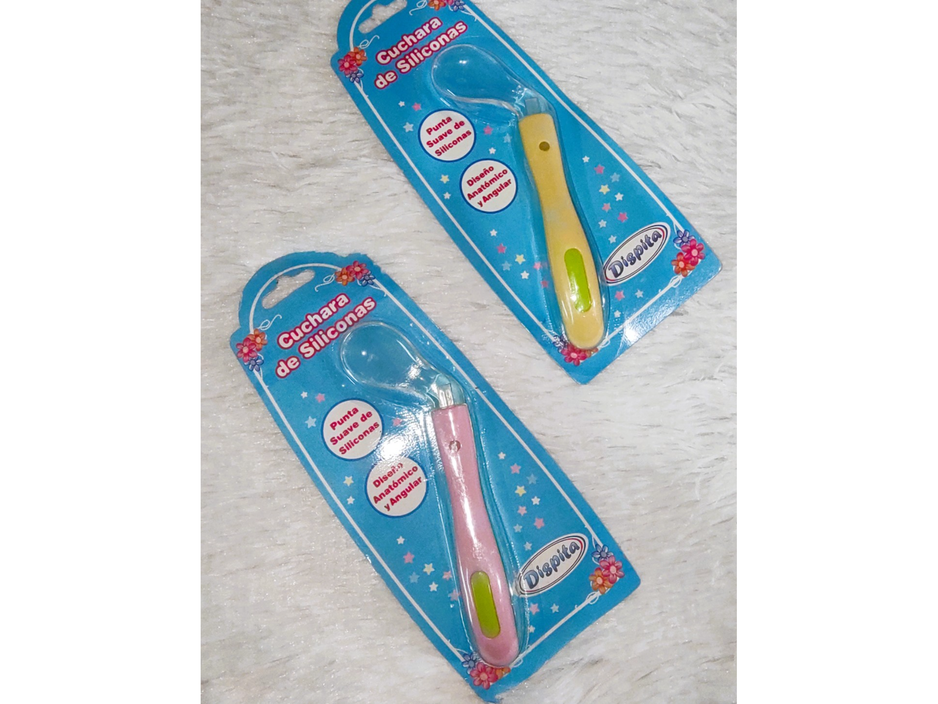 Cuchara de Siliconas con Punta Curva
