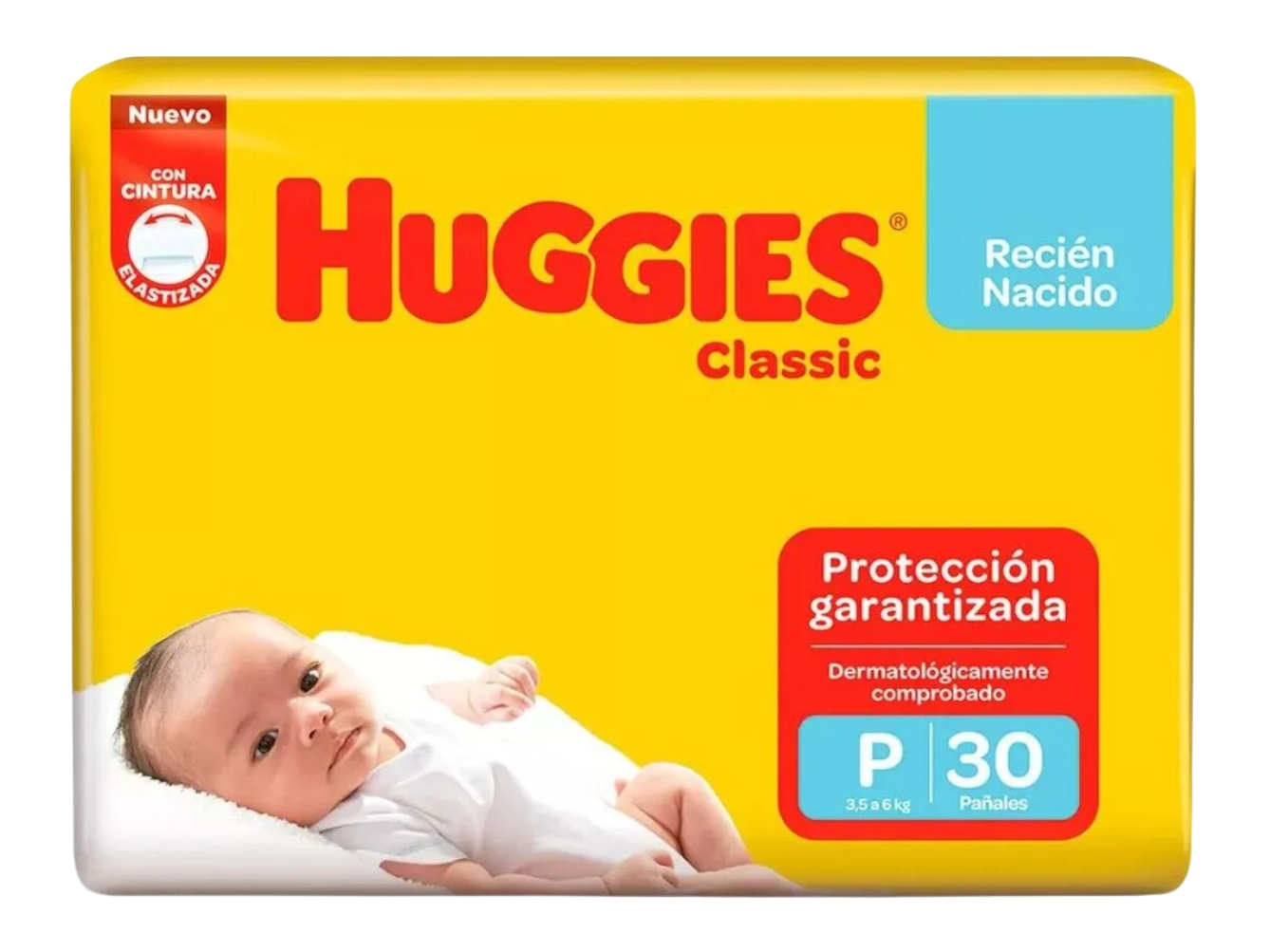 Classic Talle P x30 pañales