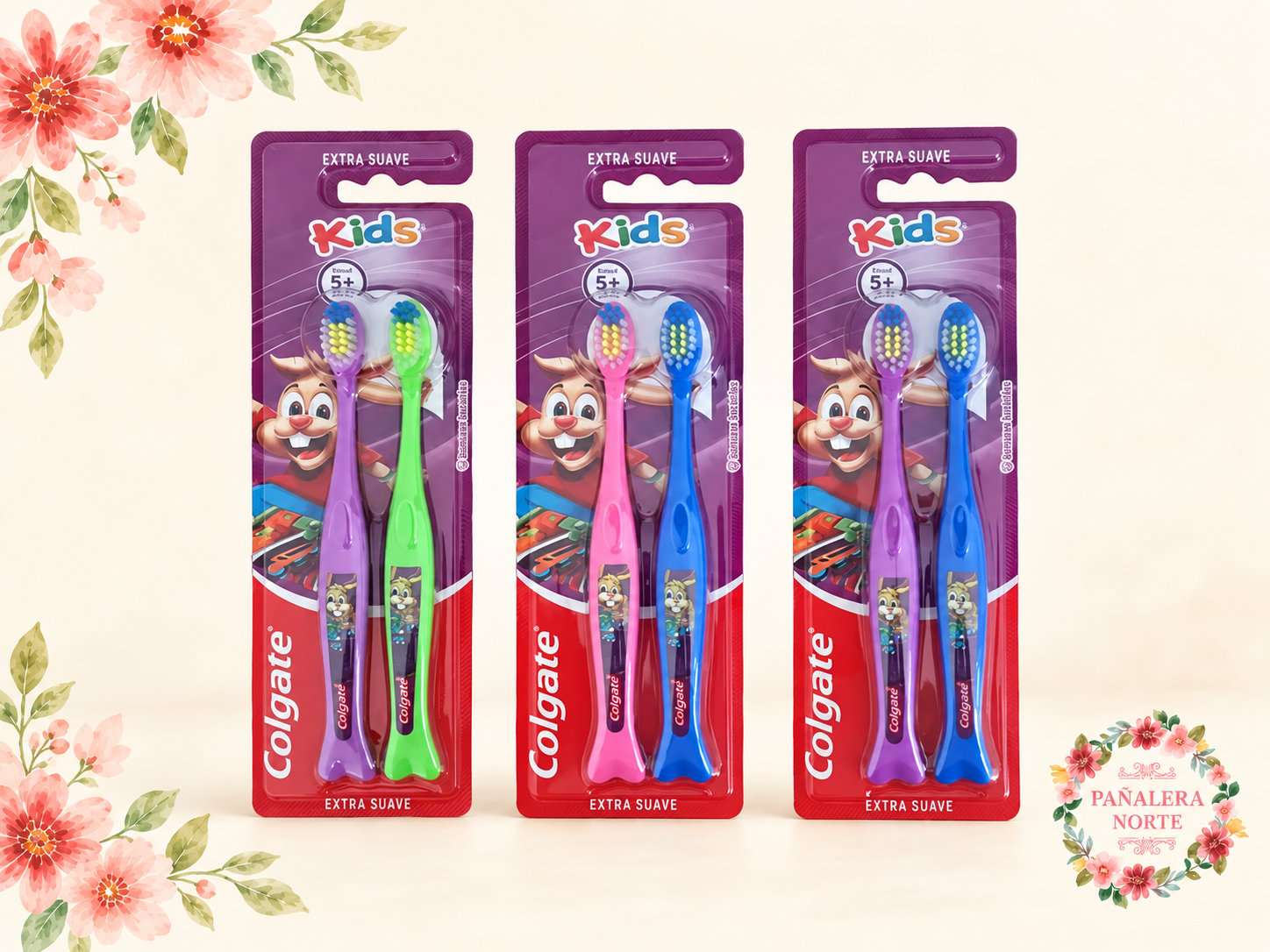 Cepillo Colgate Kids x2u Rabbit