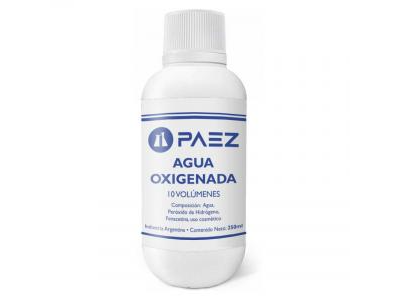 Agua Oxigenada Estabilizada 10vol con Tapa