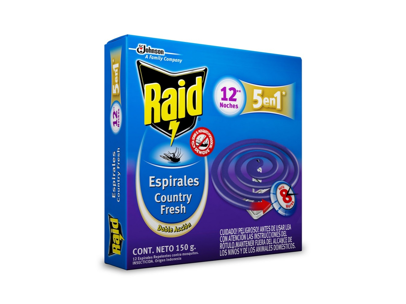 Espirales Raid Perfumados x PAR