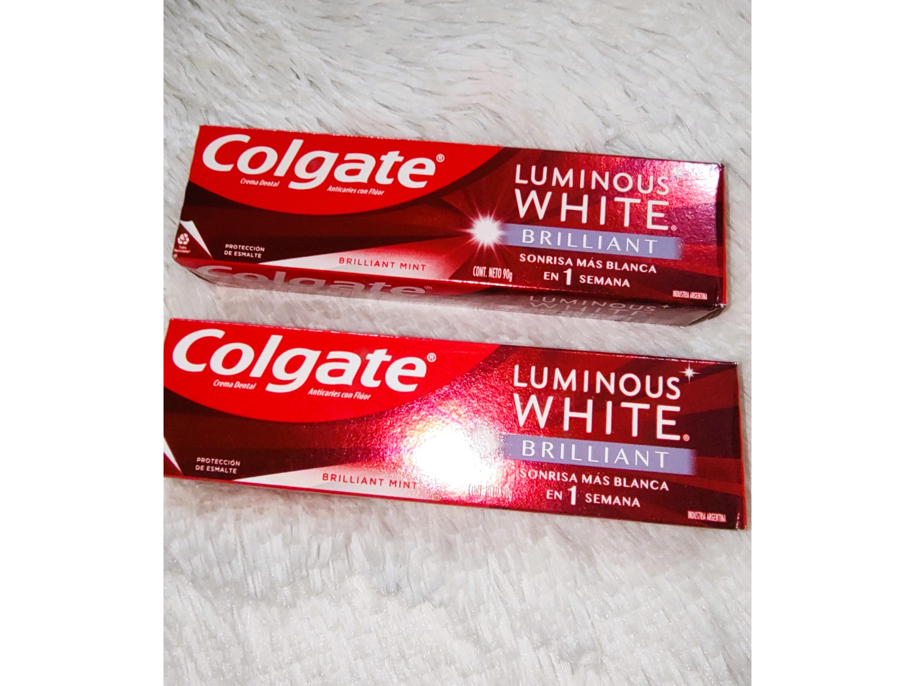 Dentífrico Colgate Luminous White x90grs