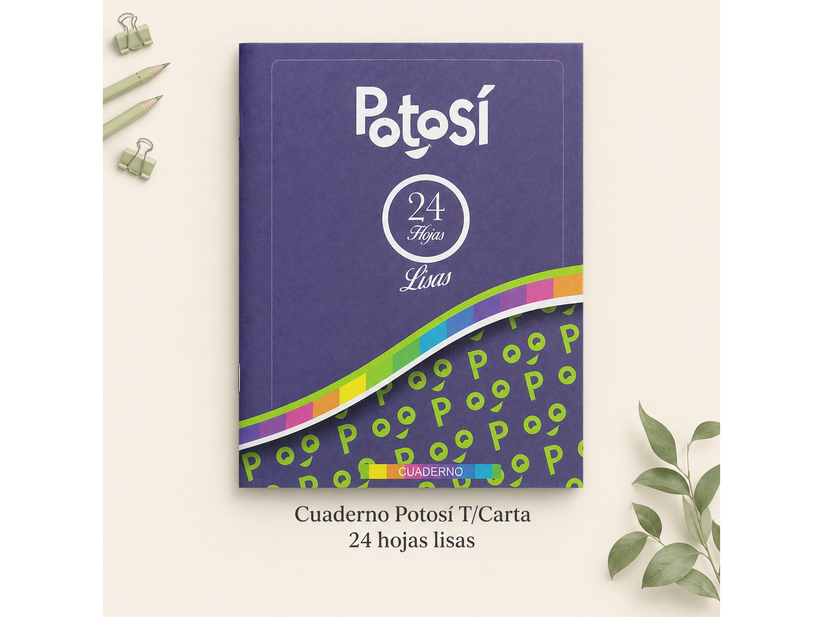 Cuaderno Potosí Hojas Lisas