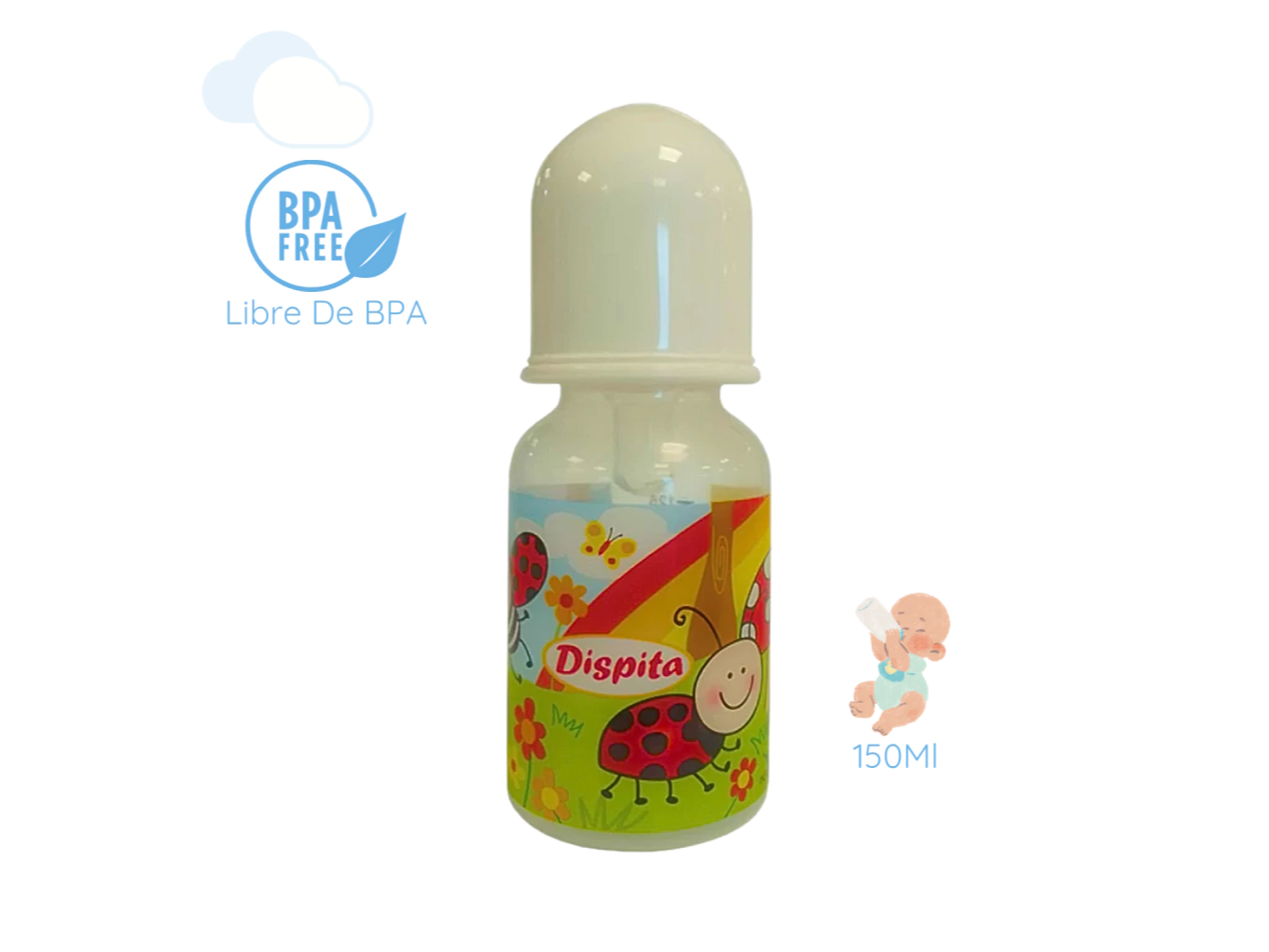Mamadera Estampada x125ml