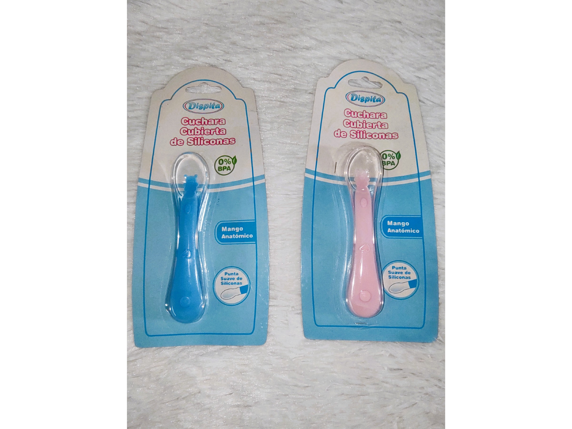 Cuchara Cubierta de siliconas