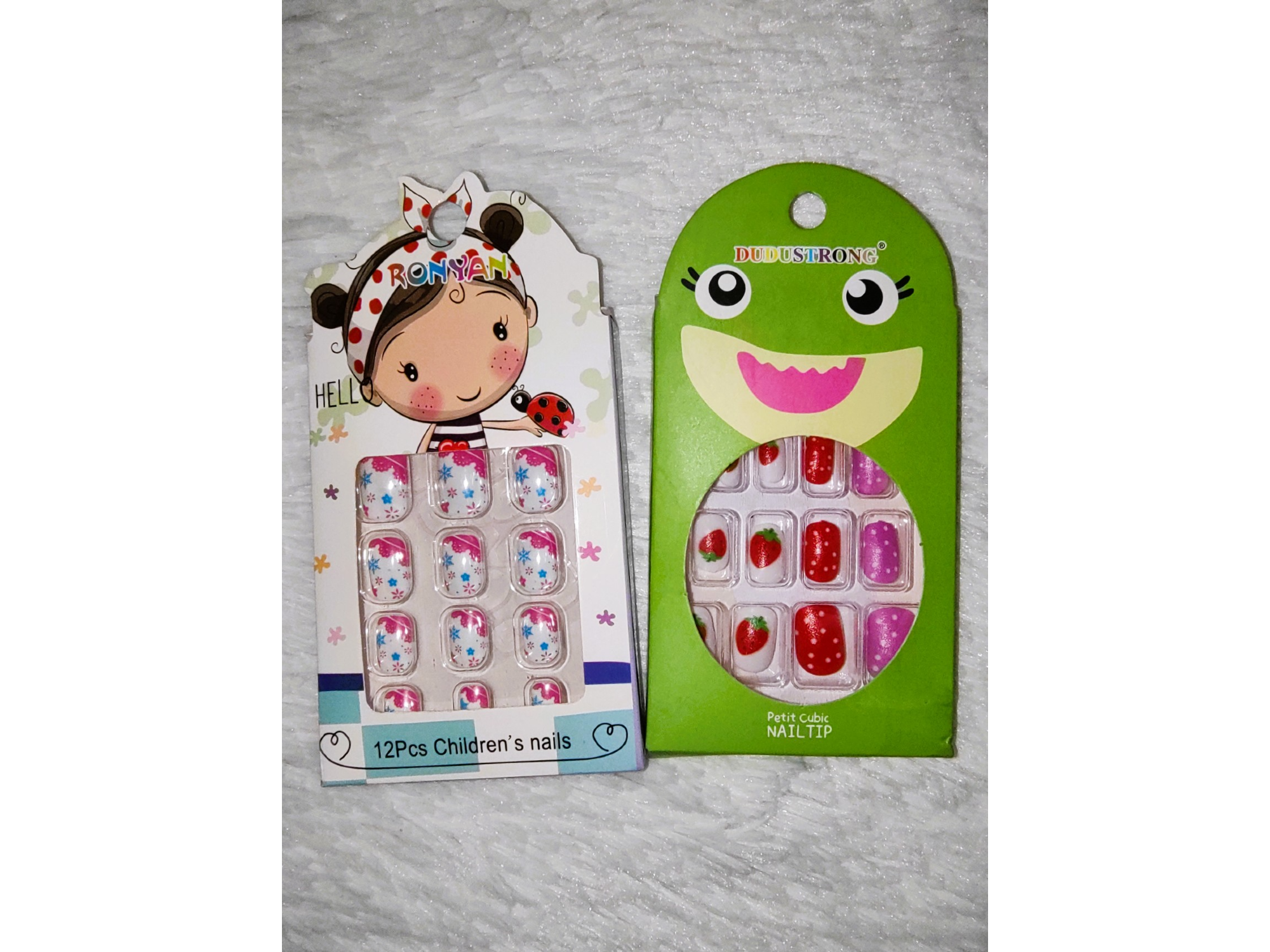 Uñas Infantiles Postizas Press On