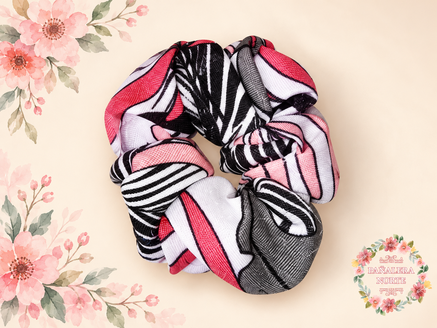 Scrunchie estampado