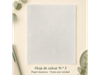 Hoja de calcar N.º 3 suelta