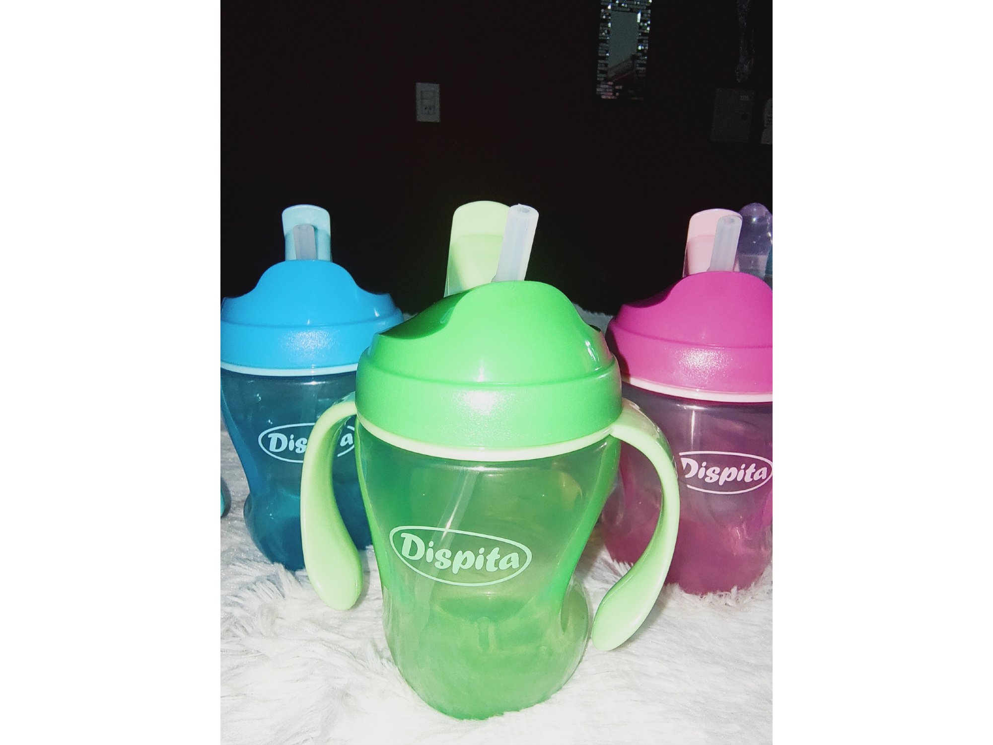 Vaso Antiderrame con Agarre y Traba