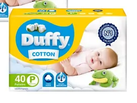 DuffyCotton Talle P x40 pañales