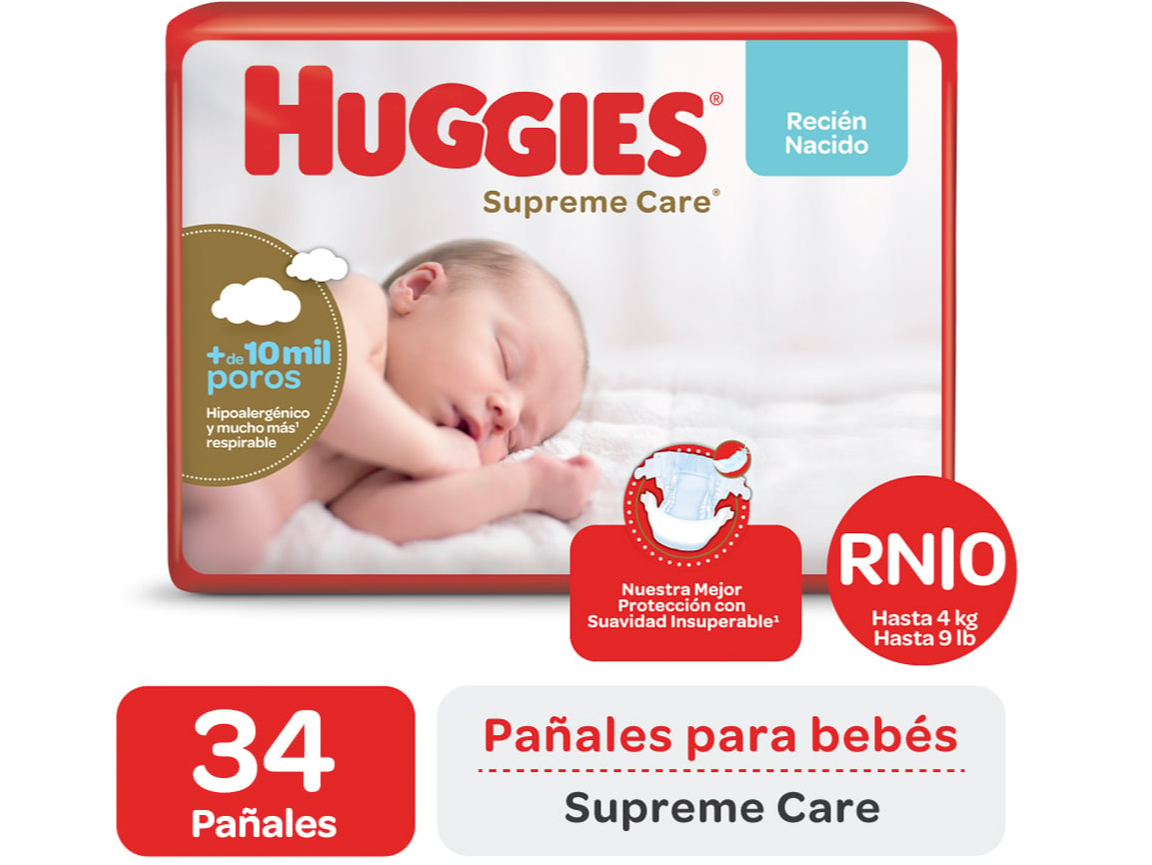 Supreme Care RN x 34 Pañales