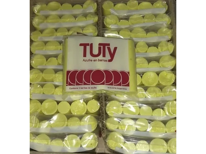 Azufre en barra x5unidades