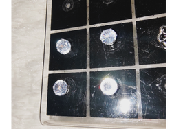 Strass blanco chico x Par