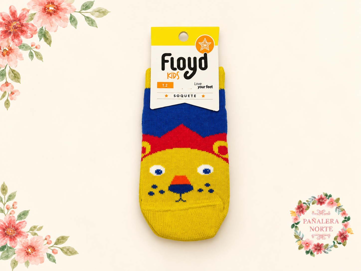 Soquetes Floyd Kids Talle 2 (25 al 31)
