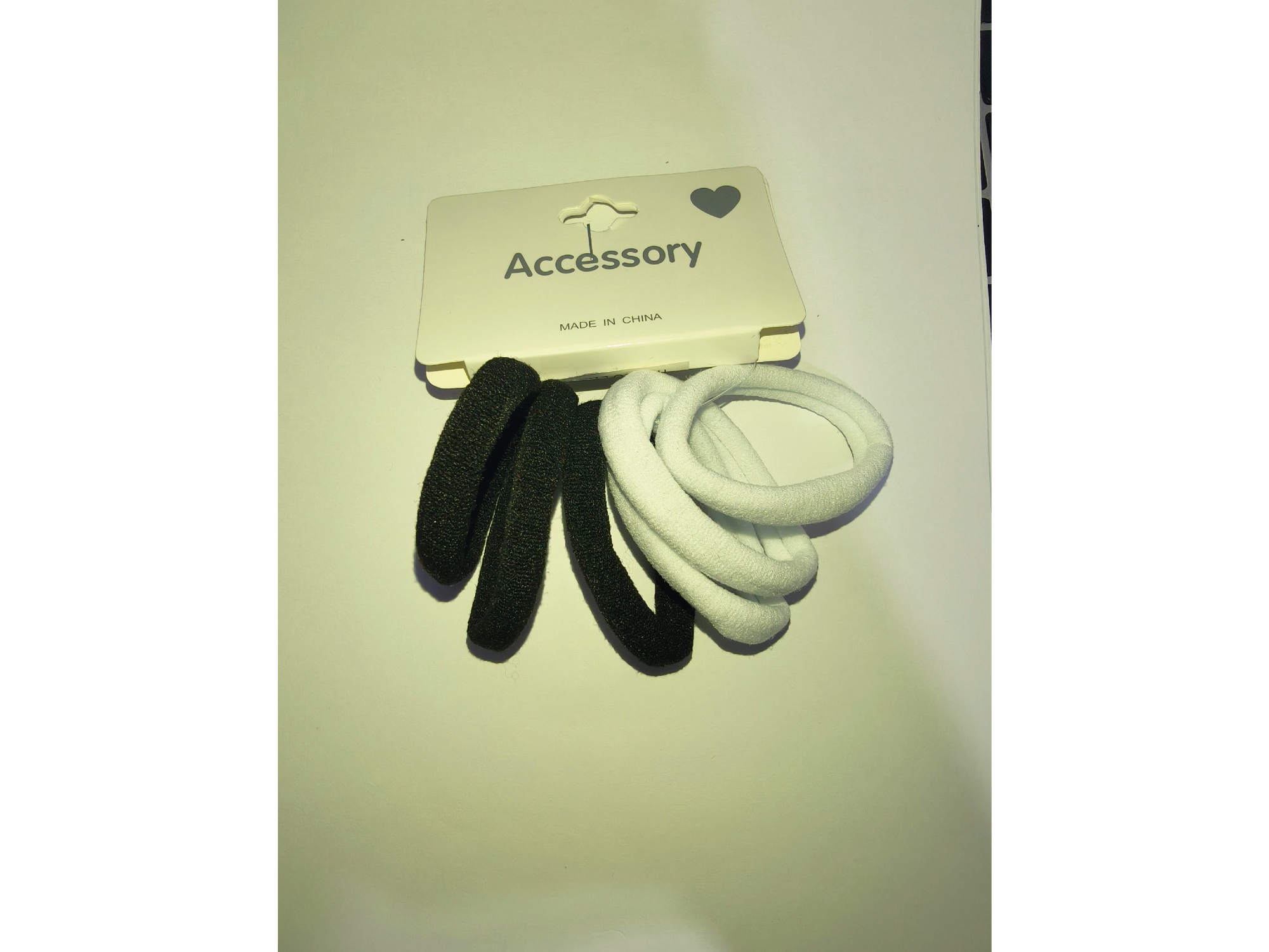 Colitas Negras y Blancas x6u