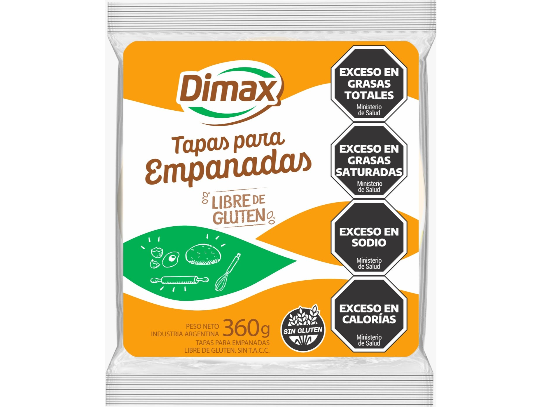 Tapas de empanadas - DIMAX