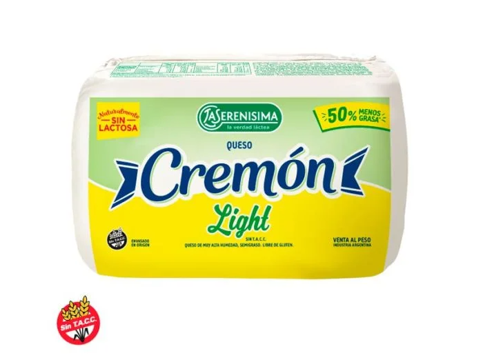Queso cremon ligth - LA SERENISIMA