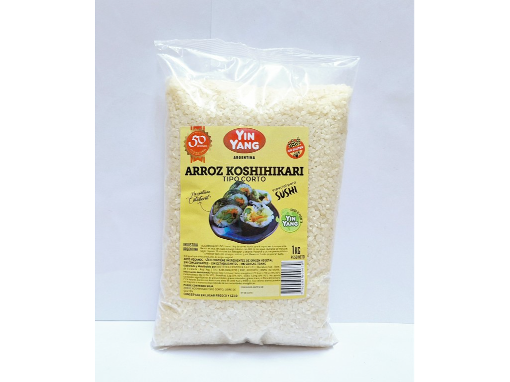ARROZ KOSHIHIKARI TIPO CORTO -YIN YANG