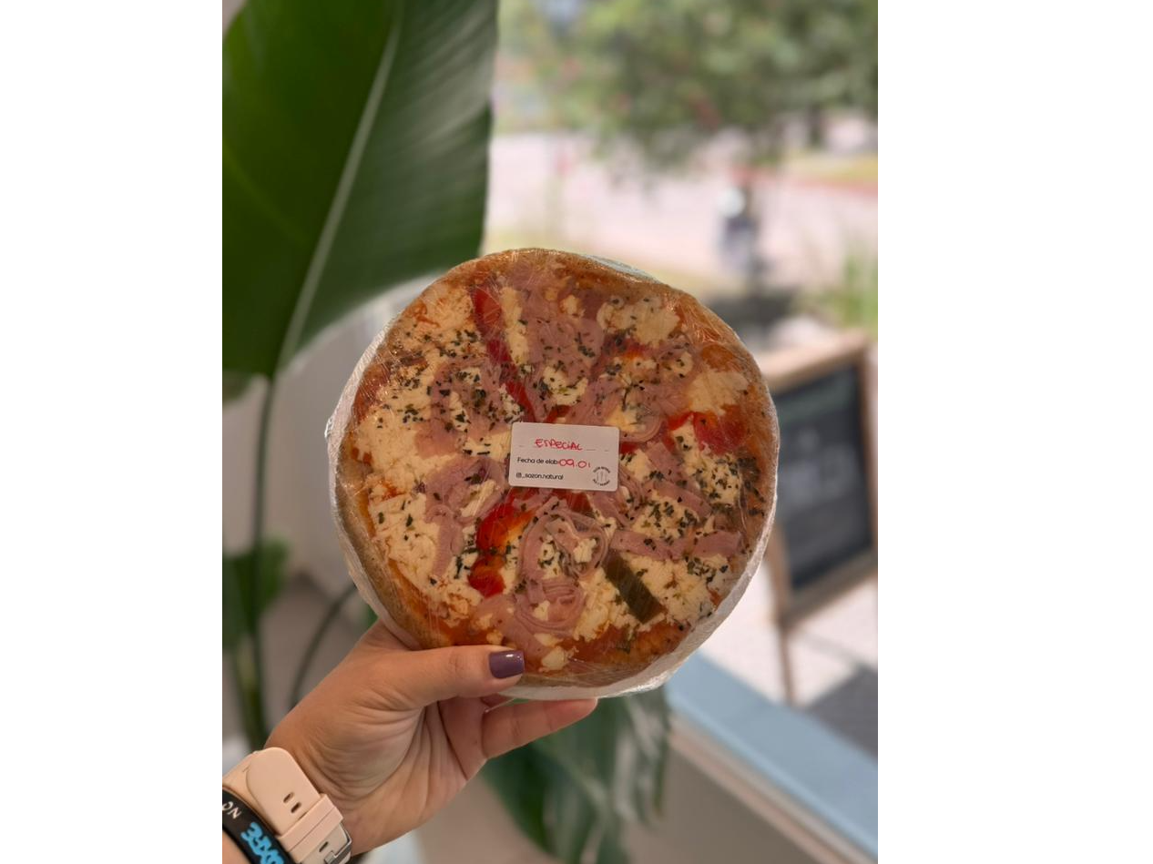 Pizza integral - SAZON NATURAL