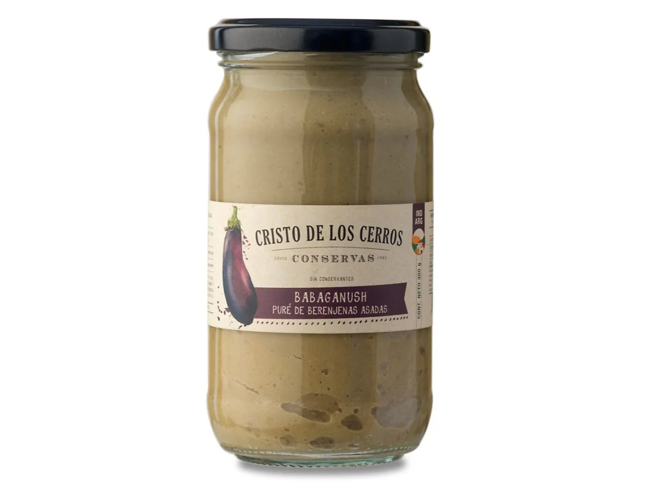 Puré de berenjenas babaganush - CRISTO DE LOS CERROS