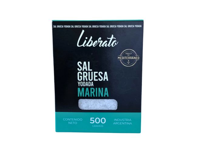 Sal Marina Gruesa 500g - LIBERATO