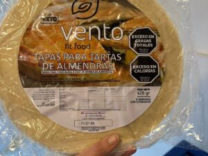 Tapas de tarta sin harina - VENTO FIT