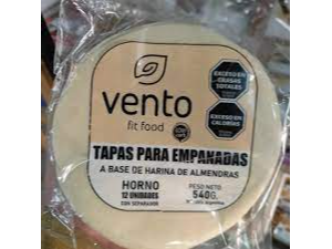 Tapas de empanadas x 12 - VENTO FIT