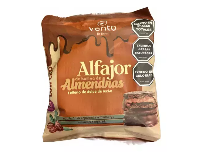 Alfajor con harina de almendras - VENTO