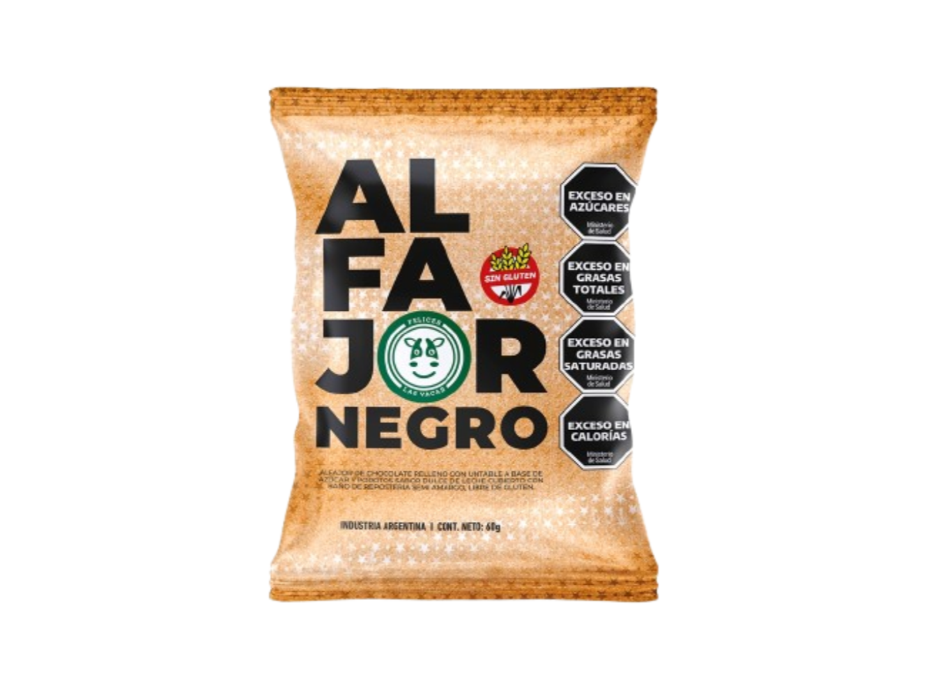 Alfajor negro con ddl - FELICES LAS VACAS