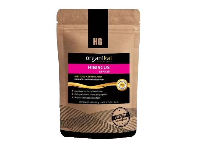 Hibiscus en polvo - ORGANIKAL