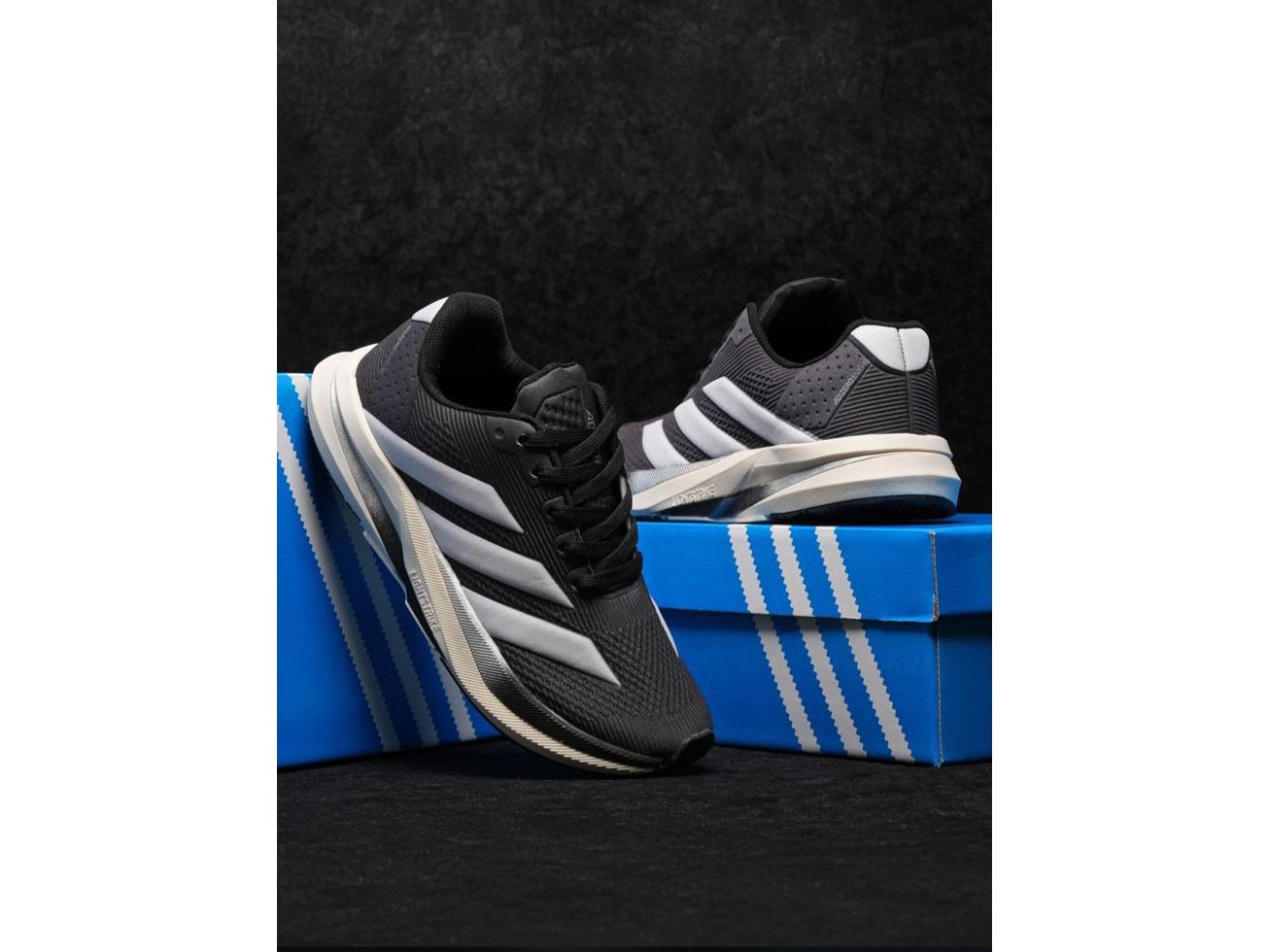 Adidas Duramo 1000 Negro blanco