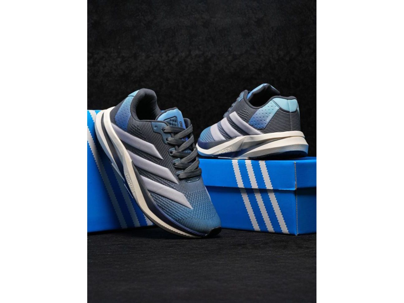 Adidas Duramo 1000 Gris Celeste