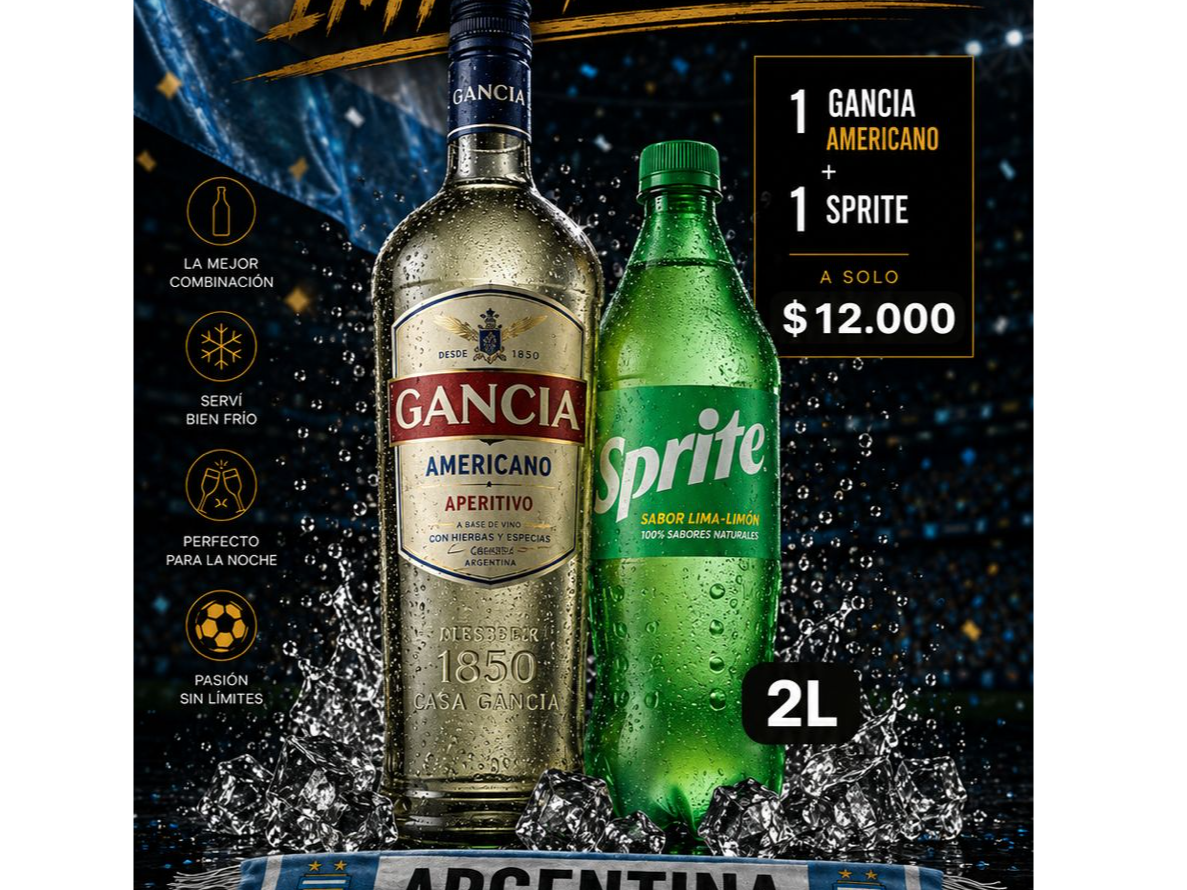 GANCIA + SPRITE 2L