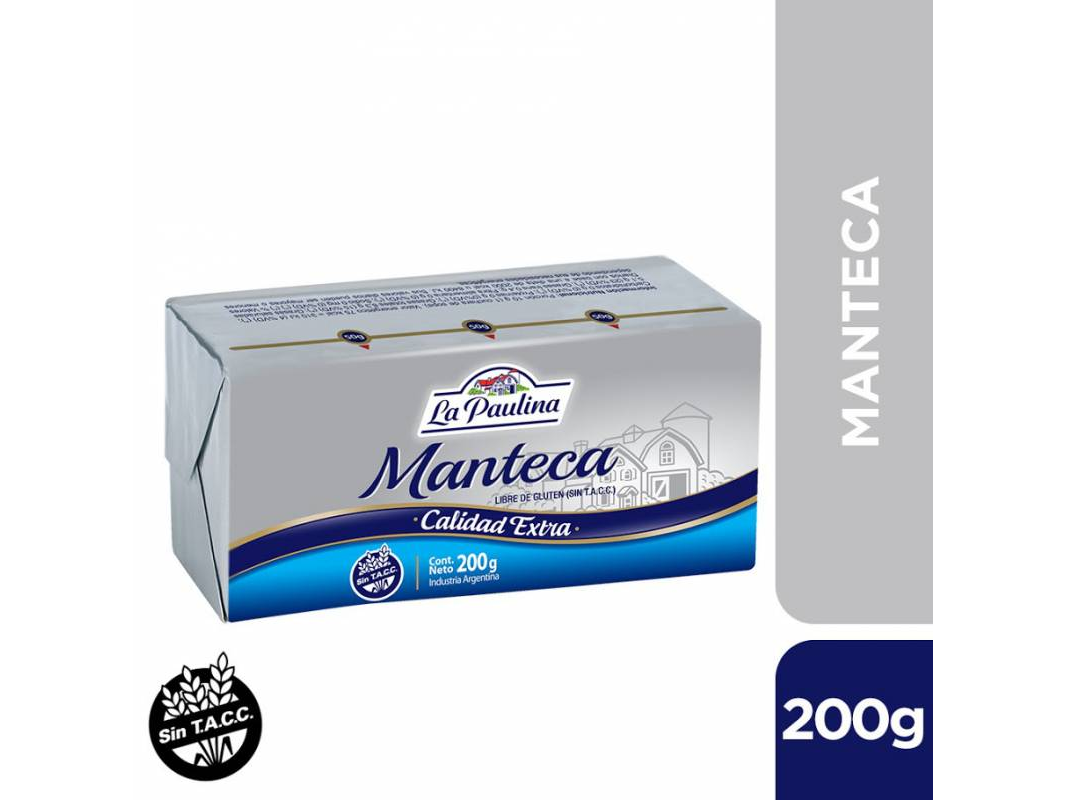 MANTECA LA PAULINA X 200g