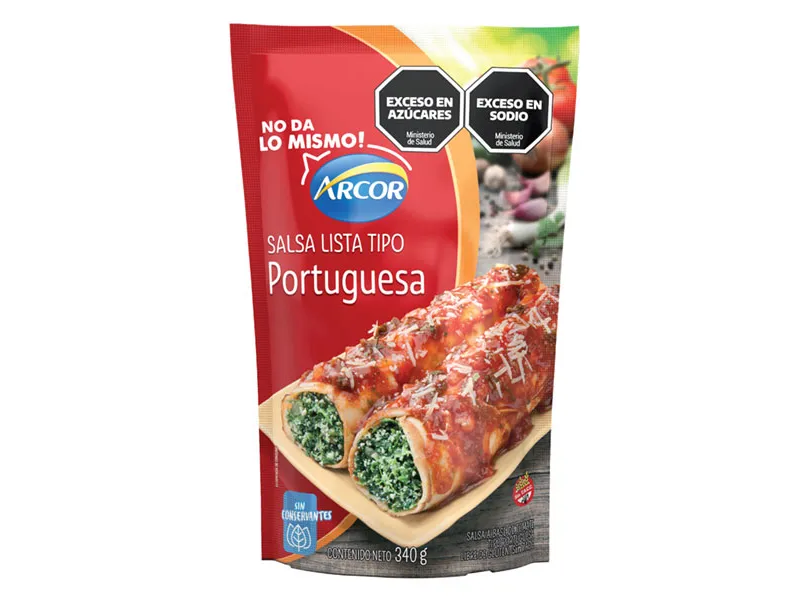 SALSA LISTA ARCOR PORTUGUESA 340g