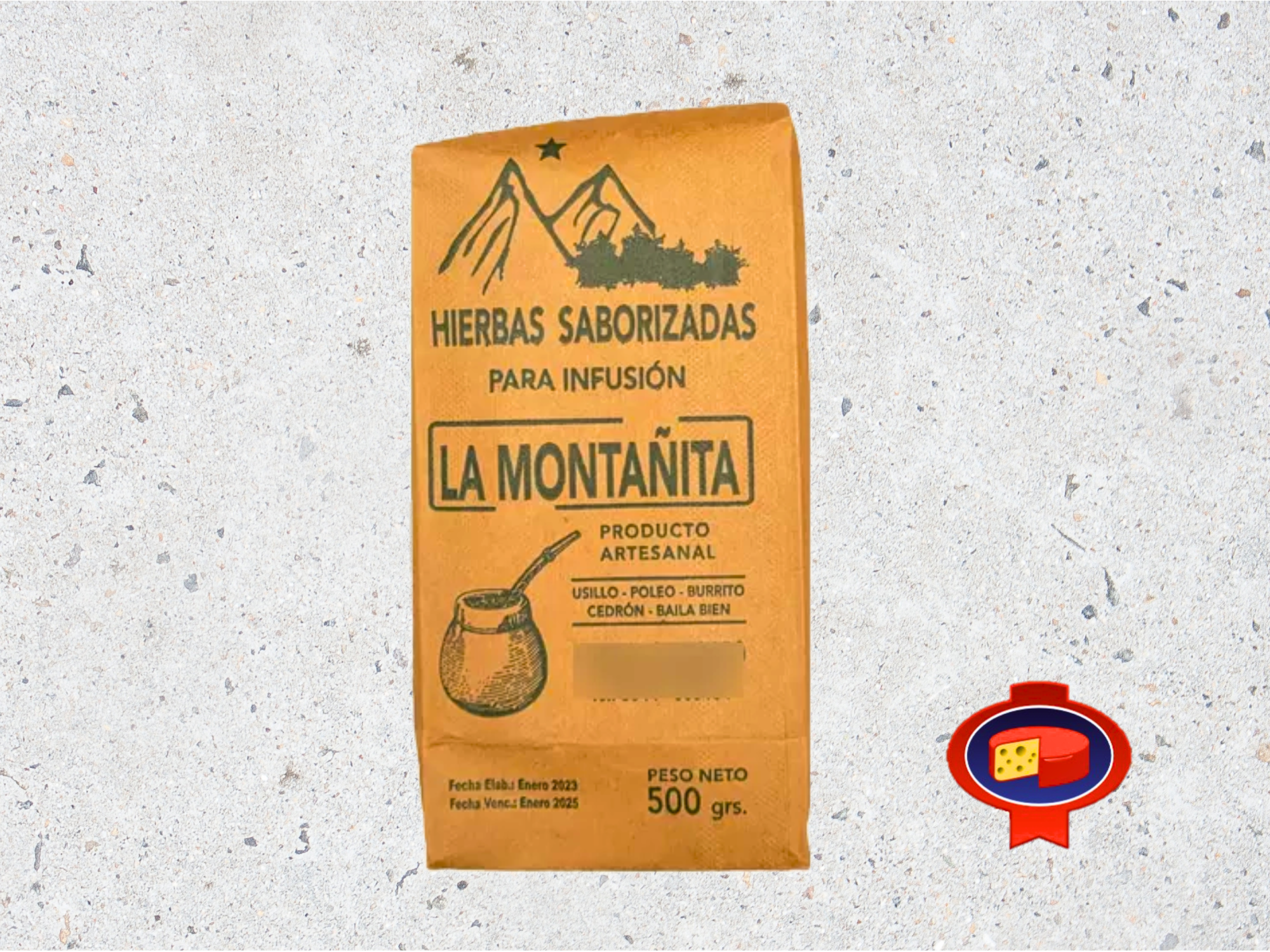 YERBA LA MONTAÑITA X 500 grs.