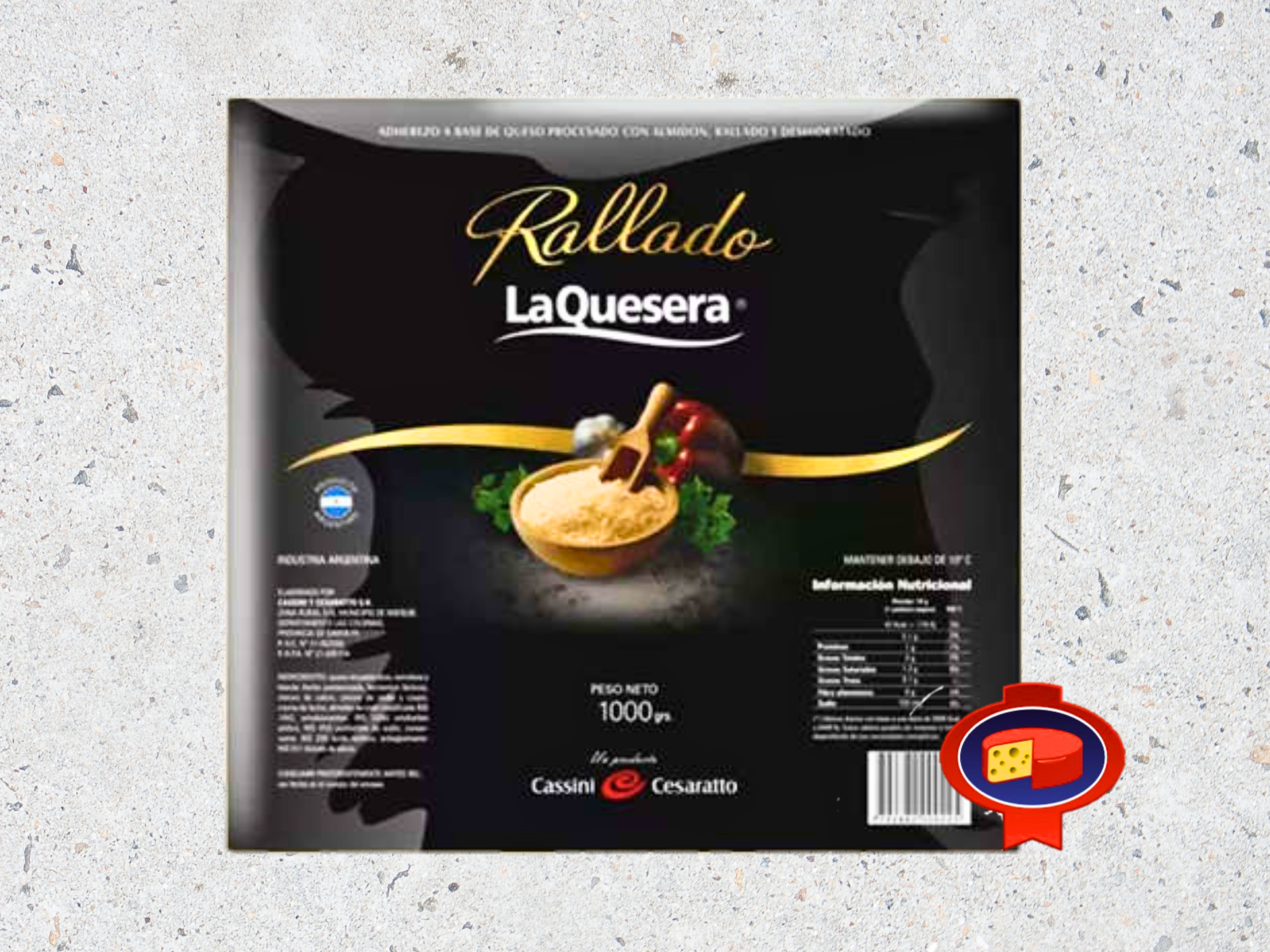 RALLADO LA QUESERA X 1KG