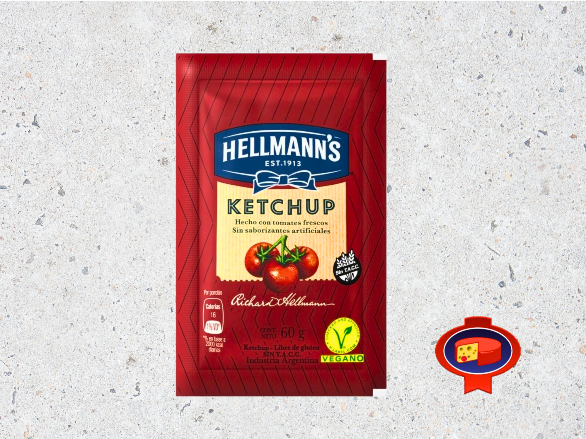 KETCHUP  HELLMANS X 60G.