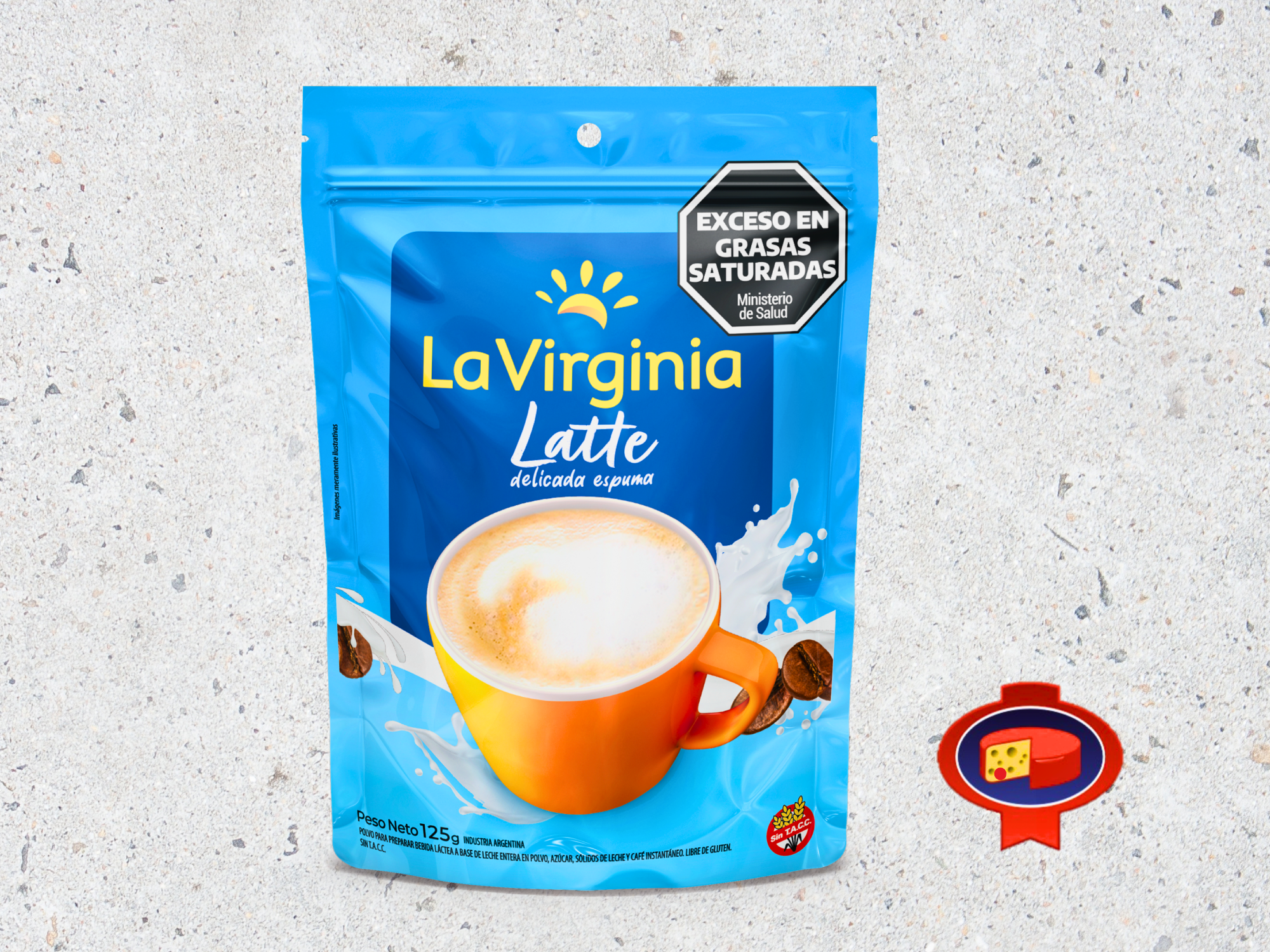 MIX LATTE LA VIRGINIA X 125G.